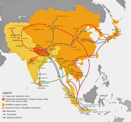  Sriwijayan Imperiumin Kukoistus: 6. Vuosisadan Meritien HerruudenNousu ja Buddhismin Vaikutus Kaakkois-Aasiaan